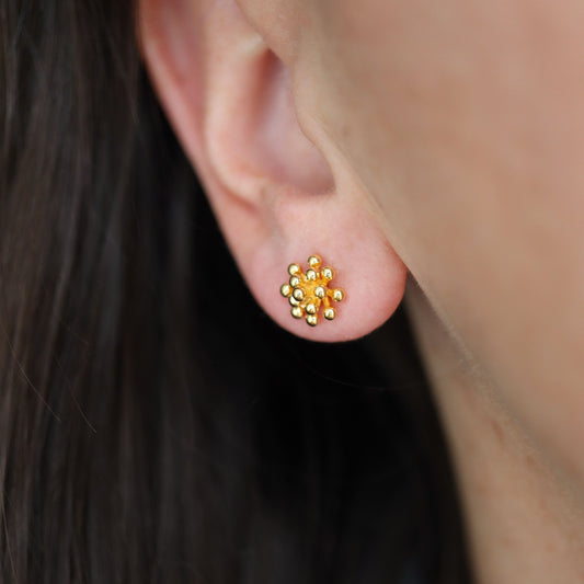 Bubble Flower Stud